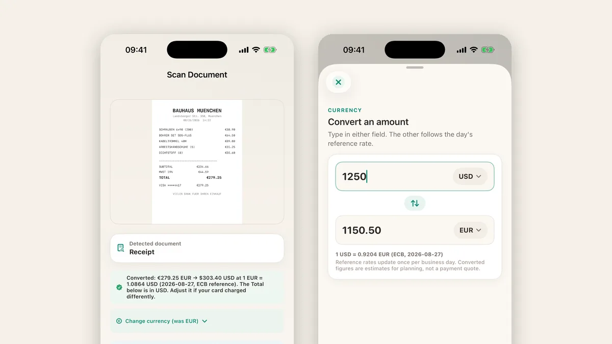Two iPhone screens showing the feature described in this post