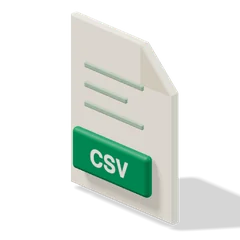 取引のCSVファイル